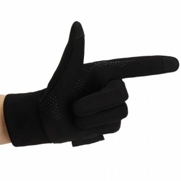 Универсальные зимние сенсорные перчатки для телефона Springos GL0006 размер L, черные
