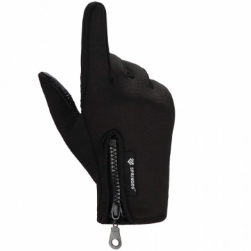 Универсальные зимние сенсорные перчатки для телефона Springos GL0003 размер L, черные