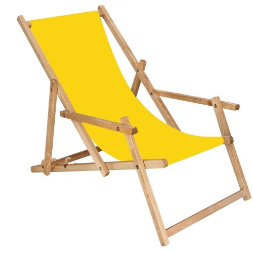 Impregnēts krēsls ar roku balstiem Springos DC006 OXFORD40 dzeltens image 1