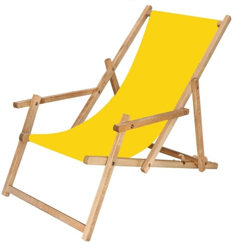 Impregnēts krēsls ar roku balstiem Springos DC006 OXFORD40 dzeltens image 2