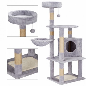 Многоуровневый домик для кошек Springos PA1040 124 см