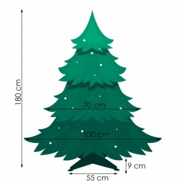 Kaukāzu Ziemassvētku eglīte Springos CT0081 180cm
