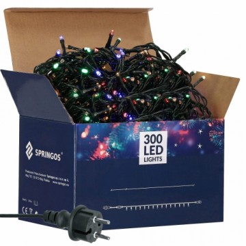 Springos CL0326 Рождественские елочные гирлянды 300 светодиодов