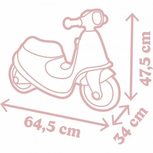 Trīsriteņi Smoby scooter Rozā image 3
