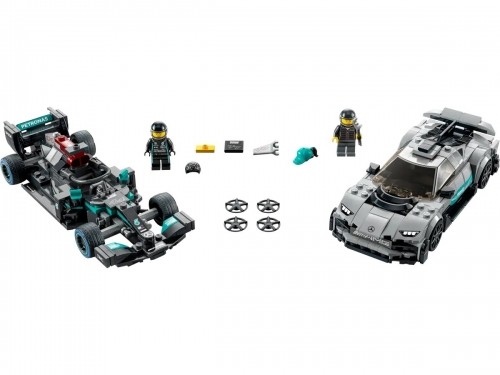 LEGO SPEED CHAMPIONS 76909 MERCEDES-AMG F1 W12 E PERFORMANCE & MERCEDES-AMG PROJECT ONE image 3