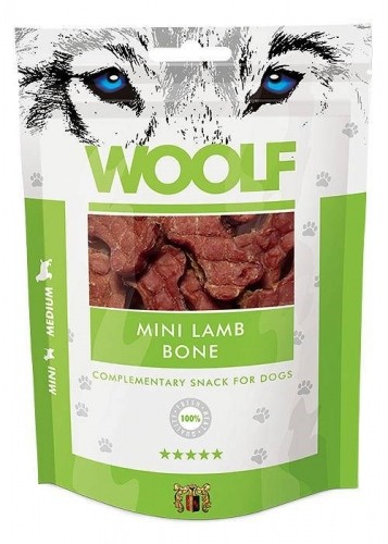 WOOLF Mini Lamb Bone dog treat - 100 g image 1