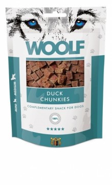 WOOLF Duck Chunkies - dog treat - 100 g