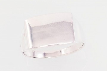 Серебряное кольцо #2101591, Серебро 925°, Размер: 19, 7.2 гр.
