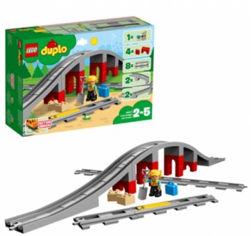 LEGO 10872 Duplo Train Bridge and Tracks Konstruktors