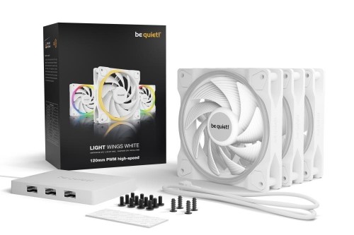 CASE FAN 120MM LIGHT WINGS PWM/WHITE HIGH-SP. BL101 BE QUIET image 2