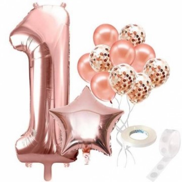 Dzimšanas dekorāciju komplekts Springos PS0022 rozā