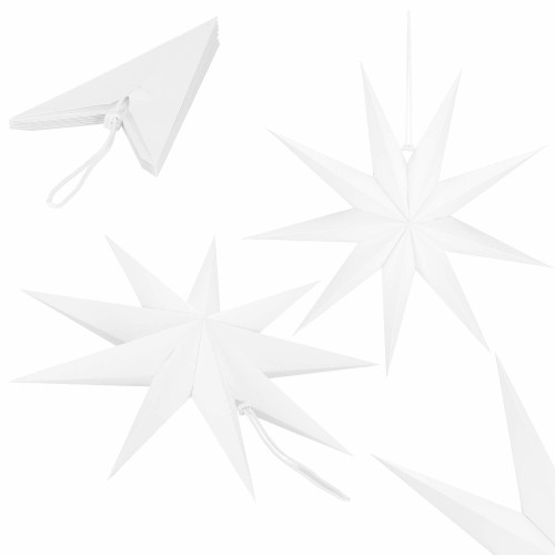 Dekoratīva papīra zvaigzne Springos CA1100 60cm image 3