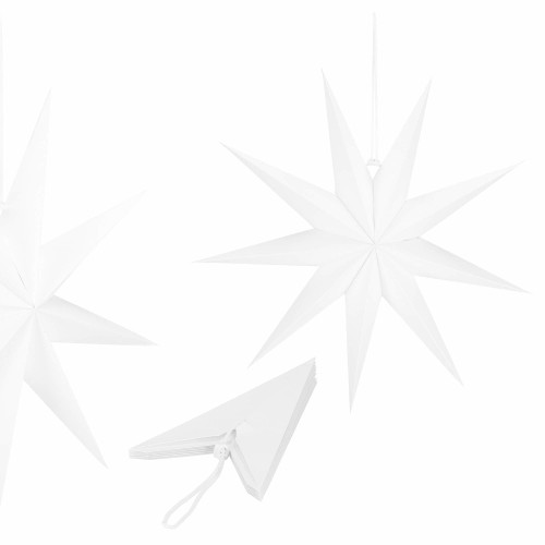 Dekoratīva papīra zvaigzne Springos CA1100 60cm image 4