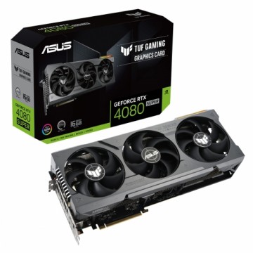ASUS TUF GeForce RTX 4080 SUPER Grafikkarte - 16GB GDDR6X, 2x HDMI, 3x DP