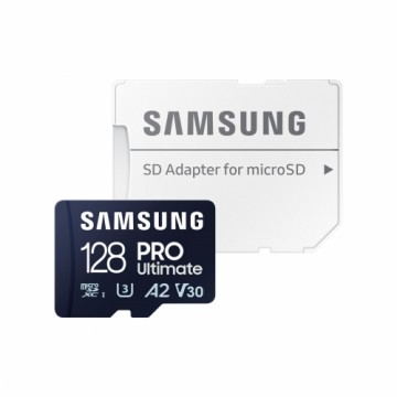 Mikro SD Atmiņas karte ar Adapteri Samsung PRO Ultimate 128 GB