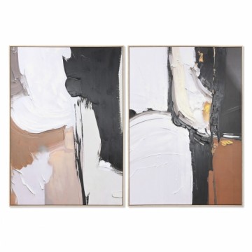 Glezna Home ESPRIT Abstrakts Moderns 103 x 4,5 x 143 cm (2 gb.)