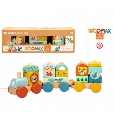 Woomax Koka vilciens no 18 men.  CB47584 image 1