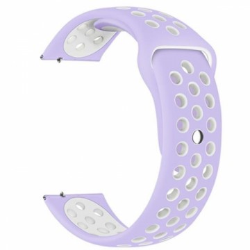 Beline pasek Watch 22mm Sport Silicone fioletowo-biały purple|white box