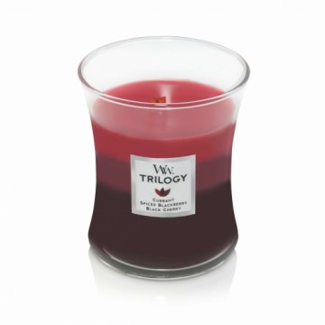 Aromātiska svece Woodwick Black Cherry 275 g