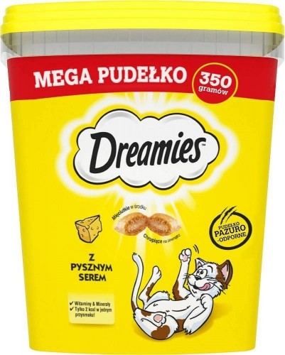 DREAMIES with delicious cheese - cat treats - 350g image 1