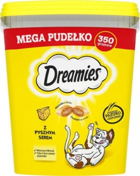 DREAMIES with delicious cheese - cat treats - 350g
