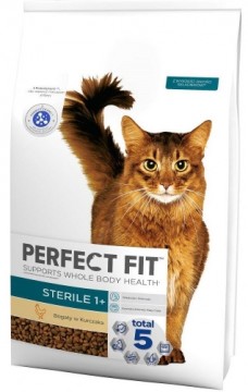 PERFECT FIT Sterile 1+ Chicken - dry cat food - 7kg