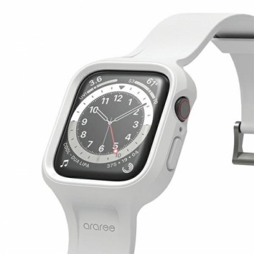 Araree etui z paskiem Duple Pro Apple Watch 40|41mm biały|white AR70-01867B