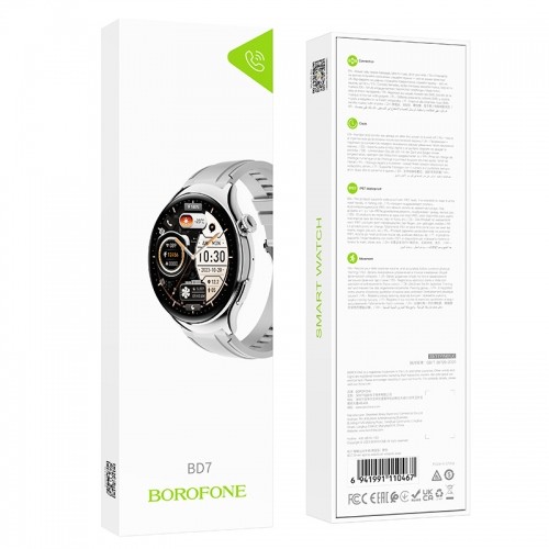OEM Borofone Smartwatch BD7 silver image 4