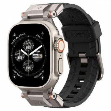 Spigen DuraPro Armor Apple Watch 4|5|6|7|SE 42|44|45|49 mm czarny|black AMP06065