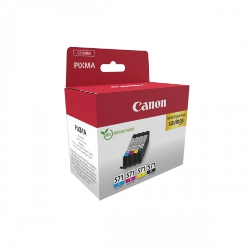 Oriģinālais Tintes Kārtridžs Canon CLI-571 Daudzkrāsains image 2