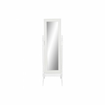 Garderobes spogulis Home ESPRIT Balts 50 x 50 x 157 cm