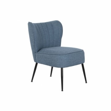 atzveltnes krēsls DKD Home Decor Zils Metāls 55 x 64 x 72,5 cm