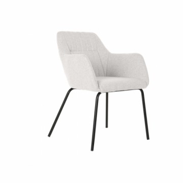 Krēsls DKD Home Decor Bēšs Metāls 59,5 x 60,5 x 78 cm