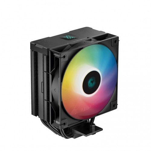 DeepCool AG400 Digital BK ARGB Processor Air cooler 12 cm Black 1 pc(s) image 1