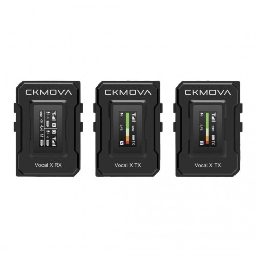 CKMOVA Vocal X V2 MK2 - Bezprzewodowy system z dwoma mikrofonami image 1