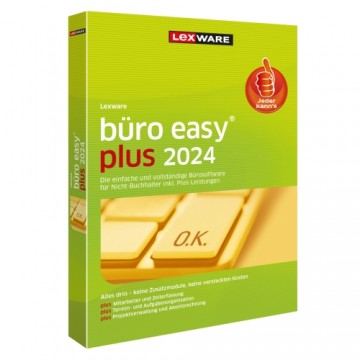 Lexware büro easy plus 2024 Jahresversion (365-Tage)