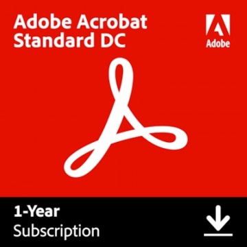 Adobe Acrobat Standard | 1 Jahr | Win/Mac | inkl. Microsoft 365 Family [6 User - 12+3 Monate]