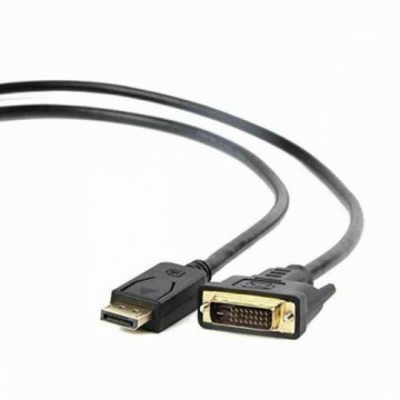 DisplayPort uz DVI Adapteris GEMBIRD CC-DPM-DVIM-6 1080 px 1,8 m Melns 1,8 m