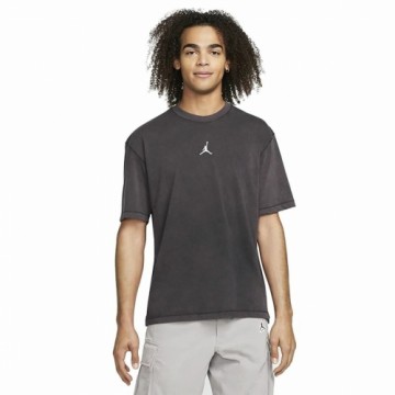 Vīriešu Krekls ar Īsām Piedurknēm Nike Sport Dri-FIT Melns
