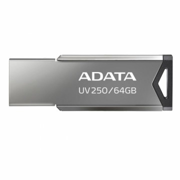 USB Zibatmiņa Adata UV250 Sudrabains 64 GB