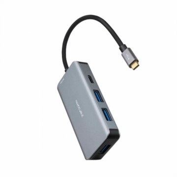 USB-разветвитель NANOCABLE 10.16.1005 Серый
