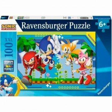 Puzle un domino komplekts Ravensburger Sonic 100 Daudzums