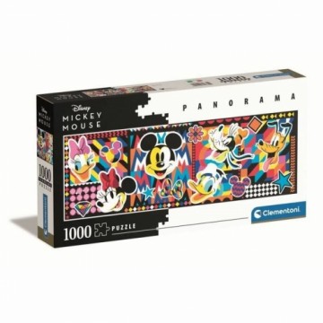 Puzle un domino komplekts Clementoni MICKEY panorama 1000 Daudzums