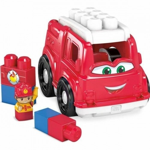 Celtniecības Komplekts Megablocks Lil'Vehicle Fire Truck Daudzkrāsains 7 Daudzums image 1