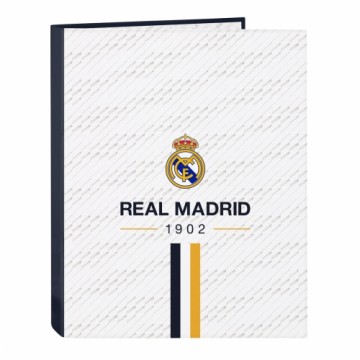 Gredzenveida stiprinājums Real Madrid C.F. Balts A4 26.5 x 33 x 4 cm