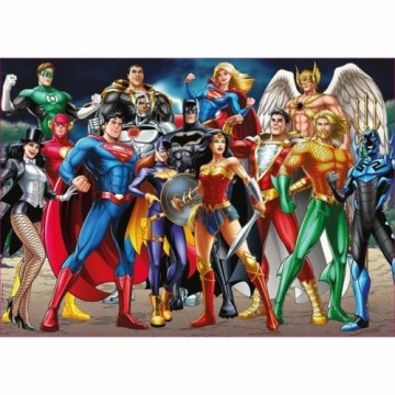 Puzle un domino komplekts DC Comics Justice League 500 Daudzums