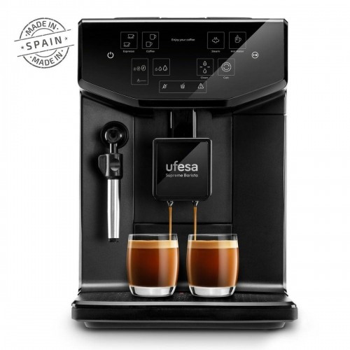 Superautomātiskais kafijas automāts UFESA SUPREME BARISTA Melns 20 bar 2 L image 1