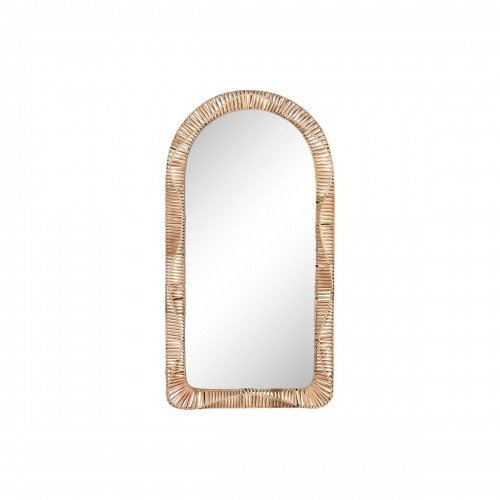 Sienas spogulis Home ESPRIT Dabisks Stikls Tropiskais 61,5 x 7 x 117 cm image 1