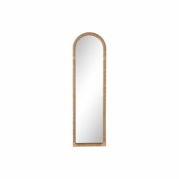 Sienas spogulis Home ESPRIT Dabisks Stikls Scandi 48,5 x 4,5 x 170 cm