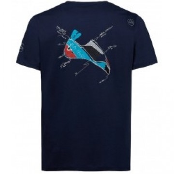 La Sportiva Krekls MANTRA T-Shirt M XXL Deep Sea
